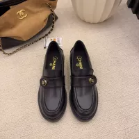 Cheap Chanel Leather Shoes For Women #1378016 Replica Wholesale [$112.00 USD] [ITEM#1378016] on Replica Chanel Leather Shoes