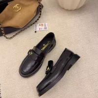 Cheap Chanel Leather Shoes For Women #1378017 Replica Wholesale [$112.00 USD] [ITEM#1378017] on Replica Chanel Leather Shoes
