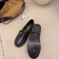 Cheap Chanel Leather Shoes For Women #1378017 Replica Wholesale [$112.00 USD] [ITEM#1378017] on Replica Chanel Leather Shoes