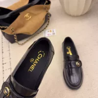 Cheap Chanel Leather Shoes For Women #1378017 Replica Wholesale [$112.00 USD] [ITEM#1378017] on Replica Chanel Leather Shoes