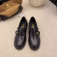Cheap Chanel Leather Shoes For Women #1378018 Replica Wholesale [$112.00 USD] [ITEM#1378018] on Replica Chanel Leather Shoes