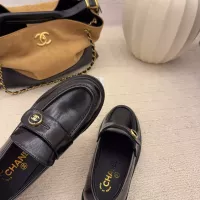 Cheap Chanel Leather Shoes For Women #1378018 Replica Wholesale [$112.00 USD] [ITEM#1378018] on Replica Chanel Leather Shoes