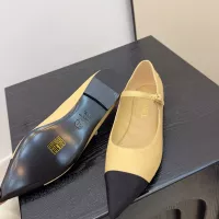 Cheap Chanel Flat Shoes For Women #1378021 Replica Wholesale [$108.00 USD] [ITEM#1378021] on Replica Chanel Flat Shoes