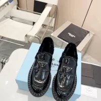 Cheap Prada Leather Shoes For Women #1378030 Replica Wholesale [$108.00 USD] [ITEM#1378030] on Replica Prada Leather Shoes