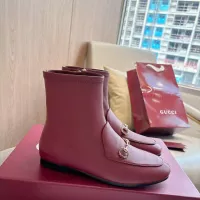 Cheap Gucci Boots For Women #1378064 Replica Wholesale [$135.00 USD] [ITEM#1378064] on Replica Gucci Boots