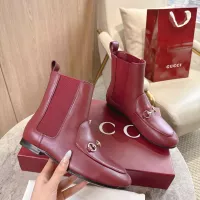 Cheap Gucci Boots For Women #1378072 Replica Wholesale [$132.00 USD] [ITEM#1378072] on Replica Gucci Boots