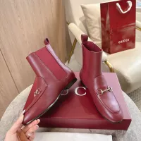 Cheap Gucci Boots For Women #1378072 Replica Wholesale [$132.00 USD] [ITEM#1378072] on Replica Gucci Boots