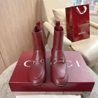 Cheap Gucci Boots For Women #1378072 Replica Wholesale [$132.00 USD] [ITEM#1378072] on Replica Gucci Boots