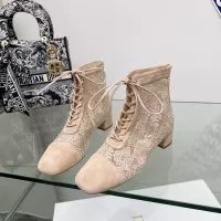 Cheap Christian Dior Boots For Women #1378104 Replica Wholesale [$122.00 USD] [ITEM#1378104] on Replica Christian Dior Boots
