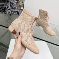 Cheap Christian Dior Boots For Women #1378104 Replica Wholesale [$122.00 USD] [ITEM#1378104] on Replica Christian Dior Boots