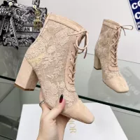 Cheap Christian Dior Boots For Women #1378151 Replica Wholesale [$122.00 USD] [ITEM#1378151] on Replica Christian Dior Boots