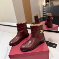 Cheap Valentino Boots For Women #1378178 Replica Wholesale [$165.00 USD] [ITEM#1378178] on Replica Valentino Boots