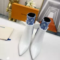 Cheap Louis Vuitton Boots For Women #1378182 Replica Wholesale [$162.00 USD] [ITEM#1378182] on Replica Louis Vuitton Boots