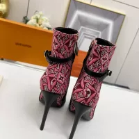 Cheap Louis Vuitton Boots For Women #1378185 Replica Wholesale [$162.00 USD] [ITEM#1378185] on Replica Louis Vuitton Boots
