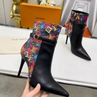 Cheap Louis Vuitton Boots For Women #1378186 Replica Wholesale [$162.00 USD] [ITEM#1378186] on Replica Louis Vuitton Boots