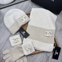 Cheap Chanel Hat and Scarf and Glove Set #1378218 Replica Wholesale [$72.00 USD] [ITEM#1378218] on Replica Chanel Hat and Scarf and Glove Set