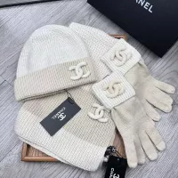 Cheap Chanel Hat and Scarf and Glove Set #1378218 Replica Wholesale [$72.00 USD] [ITEM#1378218] on Replica Chanel Hat and Scarf and Glove Set
