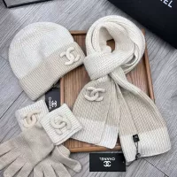Cheap Chanel Hat and Scarf and Glove Set #1378218 Replica Wholesale [$72.00 USD] [ITEM#1378218] on Replica Chanel Hat and Scarf and Glove Set