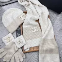 Cheap Chanel Hat and Scarf and Glove Set #1378218 Replica Wholesale [$72.00 USD] [ITEM#1378218] on Replica Chanel Hat and Scarf and Glove Set