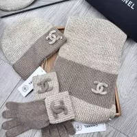 Cheap Chanel Hat and Scarf and Glove Set #1378219 Replica Wholesale [$72.00 USD] [ITEM#1378219] on Replica Chanel Hat and Scarf and Glove Set