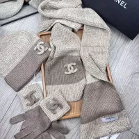 Cheap Chanel Hat and Scarf and Glove Set #1378219 Replica Wholesale [$72.00 USD] [ITEM#1378219] on Replica Chanel Hat and Scarf and Glove Set