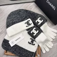 Cheap Chanel Hat and Scarf and Glove Set #1378220 Replica Wholesale [$72.00 USD] [ITEM#1378220] on Replica Chanel Hat and Scarf and Glove Set