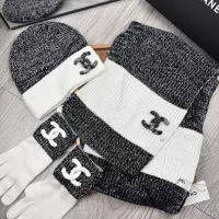 Cheap Chanel Hat and Scarf and Glove Set #1378220 Replica Wholesale [$72.00 USD] [ITEM#1378220] on Replica Chanel Hat and Scarf and Glove Set
