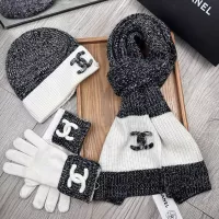 Cheap Chanel Hat and Scarf and Glove Set #1378220 Replica Wholesale [$72.00 USD] [ITEM#1378220] on Replica Chanel Hat and Scarf and Glove Set