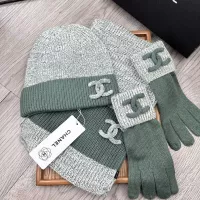 Cheap Chanel Hat and Scarf and Glove Set #1378221 Replica Wholesale [$72.00 USD] [ITEM#1378221] on Replica Chanel Hat and Scarf and Glove Set