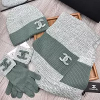 Cheap Chanel Hat and Scarf and Glove Set #1378221 Replica Wholesale [$72.00 USD] [ITEM#1378221] on Replica Chanel Hat and Scarf and Glove Set