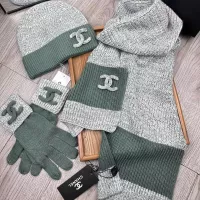 Cheap Chanel Hat and Scarf and Glove Set #1378221 Replica Wholesale [$72.00 USD] [ITEM#1378221] on Replica Chanel Hat and Scarf and Glove Set