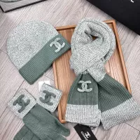 Cheap Chanel Hat and Scarf and Glove Set #1378221 Replica Wholesale [$72.00 USD] [ITEM#1378221] on Replica Chanel Hat and Scarf and Glove Set