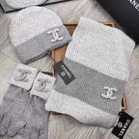 Cheap Chanel Hat and Scarf and Glove Set #1378222 Replica Wholesale [$72.00 USD] [ITEM#1378222] on Replica Chanel Hat and Scarf and Glove Set