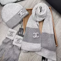 Cheap Chanel Hat and Scarf and Glove Set #1378222 Replica Wholesale [$72.00 USD] [ITEM#1378222] on Replica Chanel Hat and Scarf and Glove Set