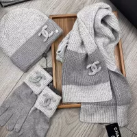Cheap Chanel Hat and Scarf and Glove Set #1378222 Replica Wholesale [$72.00 USD] [ITEM#1378222] on Replica Chanel Hat and Scarf and Glove Set