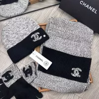 Cheap Chanel Hat and Scarf and Glove Set #1378223 Replica Wholesale [$72.00 USD] [ITEM#1378223] on Replica Chanel Hat and Scarf and Glove Set