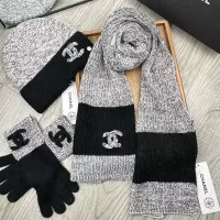Cheap Chanel Hat and Scarf and Glove Set #1378223 Replica Wholesale [$72.00 USD] [ITEM#1378223] on Replica Chanel Hat and Scarf and Glove Set