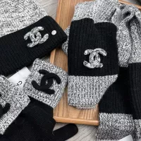Cheap Chanel Hat and Scarf and Glove Set #1378223 Replica Wholesale [$72.00 USD] [ITEM#1378223] on Replica Chanel Hat and Scarf and Glove Set