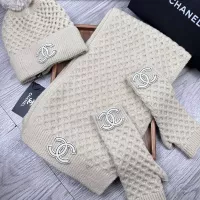 Cheap Chanel Hat and Scarf and Glove Set #1378233 Replica Wholesale [$52.00 USD] [ITEM#1378233] on Replica Chanel Hat and Scarf and Glove Set