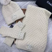 Cheap Chanel Hat and Scarf and Glove Set #1378233 Replica Wholesale [$52.00 USD] [ITEM#1378233] on Replica Chanel Hat and Scarf and Glove Set