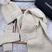 Cheap Chanel Hat and Scarf and Glove Set #1378233 Replica Wholesale [$52.00 USD] [ITEM#1378233] on Replica Chanel Hat and Scarf and Glove Set