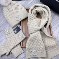 Cheap Chanel Hat and Scarf and Glove Set #1378233 Replica Wholesale [$52.00 USD] [ITEM#1378233] on Replica Chanel Hat and Scarf and Glove Set