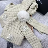 Cheap Chanel Hat and Scarf and Glove Set #1378233 Replica Wholesale [$52.00 USD] [ITEM#1378233] on Replica Chanel Hat and Scarf and Glove Set