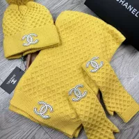 Cheap Chanel Hat and Scarf and Glove Set #1378235 Replica Wholesale [$52.00 USD] [ITEM#1378235] on Replica Chanel Hat and Scarf and Glove Set