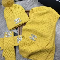 Cheap Chanel Hat and Scarf and Glove Set #1378235 Replica Wholesale [$52.00 USD] [ITEM#1378235] on Replica Chanel Hat and Scarf and Glove Set