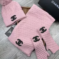 Cheap Chanel Hat and Scarf and Glove Set #1378236 Replica Wholesale [$52.00 USD] [ITEM#1378236] on Replica Chanel Hat and Scarf and Glove Set