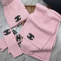 Cheap Chanel Hat and Scarf and Glove Set #1378236 Replica Wholesale [$52.00 USD] [ITEM#1378236] on Replica Chanel Hat and Scarf and Glove Set