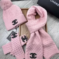 Cheap Chanel Hat and Scarf and Glove Set #1378236 Replica Wholesale [$52.00 USD] [ITEM#1378236] on Replica Chanel Hat and Scarf and Glove Set