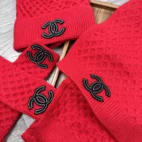 Cheap Chanel Hat and Scarf and Glove Set #1378237 Replica Wholesale [$52.00 USD] [ITEM#1378237] on Replica Chanel Hat and Scarf and Glove Set