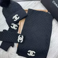 Cheap Chanel Hat and Scarf and Glove Set #1378238 Replica Wholesale [$52.00 USD] [ITEM#1378238] on Replica Chanel Hat and Scarf and Glove Set